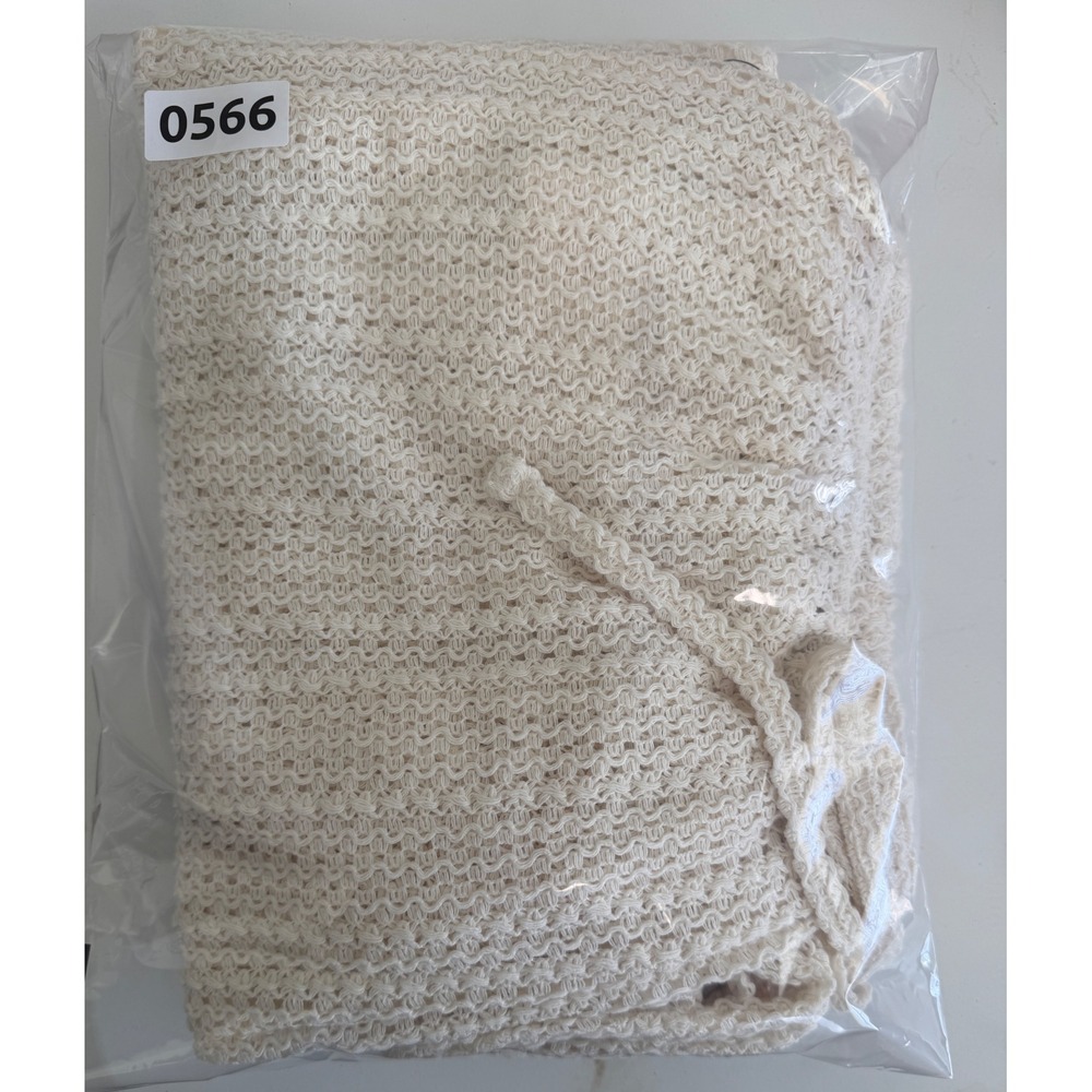 Billabong Largo Beach Pant Cream Crochet Knit Wide Leg Cover Up ABJX600226 XL - Picture 10 of 10